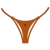 Burnt Orange Minimal Bottoms