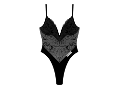 Manhattan Black Lace Bodysuit