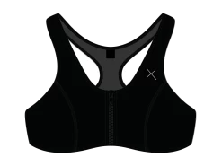 Manhattan Black Zipper Top