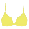 Butter V-Cut Top -Boutine La Butter Yellow Vcut Front