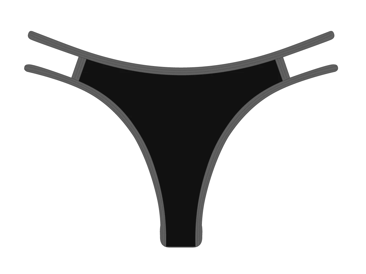 Pirate Black Coastal Bottoms 4 Pirate Black Coastal Bottoms - Image 2