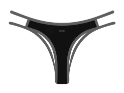 Pirate Black Coastal Bottoms