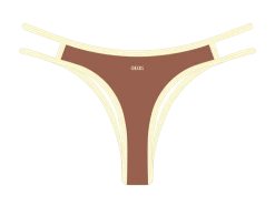 Caramel Brown Coastal Bottoms