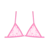 Cupid Pink Minimal Lace Bralette -Boutine La CupidPinkMinimalBra 01