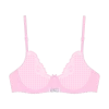 Dusty Pink Lace Bow Bra -Boutine La DustyPinkLaceBowBraTop 01