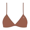 Cocoa Brown Fitted Top II -Boutine La Fitted Top CocoaBrown 01