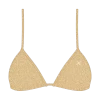 Gold Dust Shimmer Bikini Top -Boutine La Gold Dust Bikini Top Shimmer Texture 01