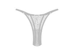 Hills Grey Minimal Thong Bottoms