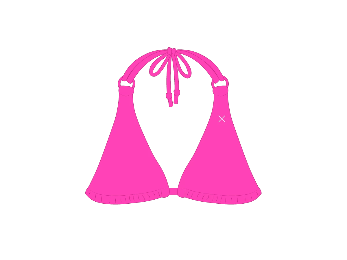 Hot Pink Crew Top 6 Hot Pink Crew Top - Image 4