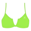 Lime Green V-Cut Top 2 Lime Green V-Cut Top -Boutine La LIMEGVcutTOPF