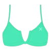 Lake Green V-Cut Top -Boutine La LakegREENV cutF