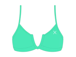 Lake Green V-Cut Top