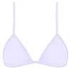 Lavender Bikini Top II -Boutine La Lavender BikiniTop Front