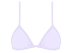 Lavender Bikini Top II