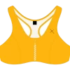 Lily Yellow Zipper Top -Boutine La MangoZipperFront
