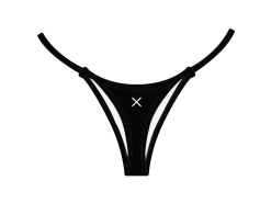 Manhattan Black Minimal Bottoms