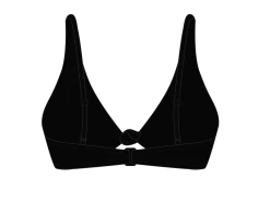 Manhattan Black Twist Top 5 Manhattan Black Twist Top -Boutine La Manhattan Black Twist Top Back