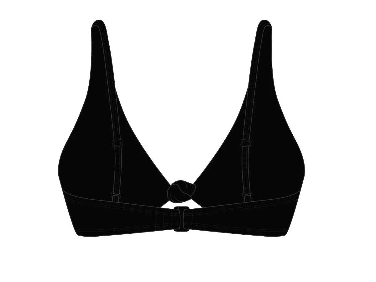 Manhattan Black Twist Top 4 Manhattan Black Twist Top - Image 2