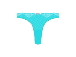 Baby Blue Lace Bow Panties