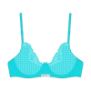 Baby Blue Lace Bow Bra -Boutine La MayaBlueLaceBowBraTop 01