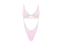 Pink Sunrise Ombre Drift One Piece -Honeycomb Fabric 9 Pink Sunrise Ombre Drift One Piece -Honeycomb Fabric -Boutine La NEW OnePiece2 pink ombre 02