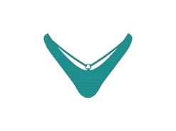 Valley Green Around Bottoms -Honeycomb Fabric -Boutine La NEW Set1 bottom green 01