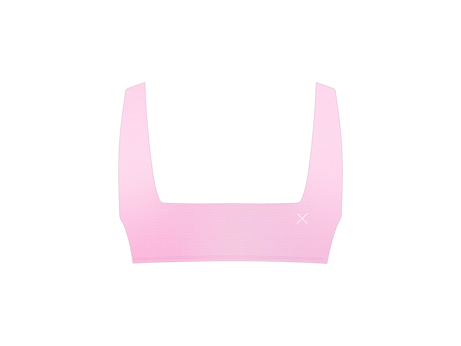 Taffy Pink Angle Top - Honeycomb Fabric 6 Taffy Pink Angle Top - Honeycomb Fabric - Image 4