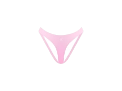 Taffy Pink Angle Bottoms - Honeycomb Fabric -Boutine La NEW Set2 pink ombre 02 bottom