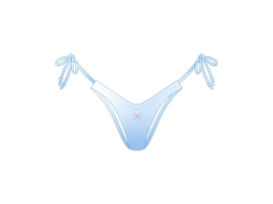 Sky Blue Ombre Roamer Bottoms - Honeycomb Fabric 8 Sky Blue Ombre Roamer Bottoms - Honeycomb Fabric -Boutine La NEW Set3 bottom blue ombre 02