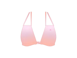 Pink Sunrise Ombre Roamer Top - Honeycomb Fabric -Boutine La NEW Set3 pink ombre 01