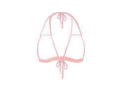 Pink Sunrise Ombre Roamer Top - Honeycomb Fabric -Boutine La NEW Set3 pink ombre 02