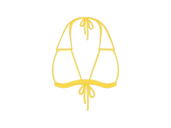 Lily Yellow Roamer Top - Honeycomb Fabric -Boutine La NEW Set3 yellow 02