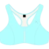 Off-Blue Zipper Top -Boutine La OFFBLUEZipperFront