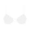 White Mesh Peep Bralette -Boutine La Peep Top VeniceWhite 01
