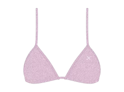 Bubblegum Shimmer Bikini Top