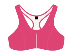 Poppy Red Zipper Top