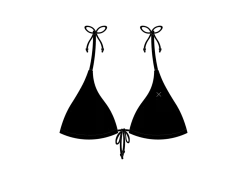 Manhattan Black 3 Tie Top