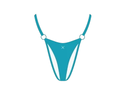 Marine Blue Ringer Bottoms