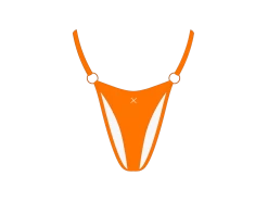 Wild Orange Ringer Bottoms