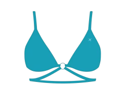 Marine Blue Ringer Top