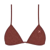 Rust Shimmer Bikini Top -Boutine La Rust Bikini Top Shimmer Texture 01