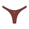 Rust Shimmer Chic Bottom -Boutine La Rust Chic80 s Bottoms Shimmer Texture 02