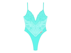 Sea Foam Lace Bodysuit