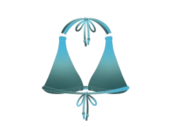 Crew Top - Ombre Teal -Boutine La Set1TopBlueGreen 02