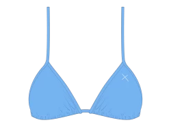 Sky Blue Bikini Top II