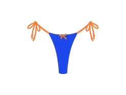 Wild Laguna Contrast Bow Bottom -Boutine La Solid Bottom blue 01