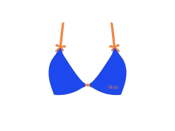 Wild Laguna Contrast Bow Top 23 Wild Laguna Contrast Bow Top -Boutine La Solid Top blue 01