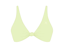 Ocean Blue Twist Top