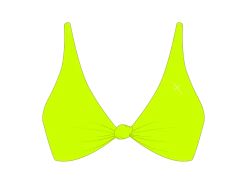 Sour Yellow Twist Top