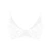 White Trim Lace Bra -Boutine La Underwear2TopLaceWhite 01